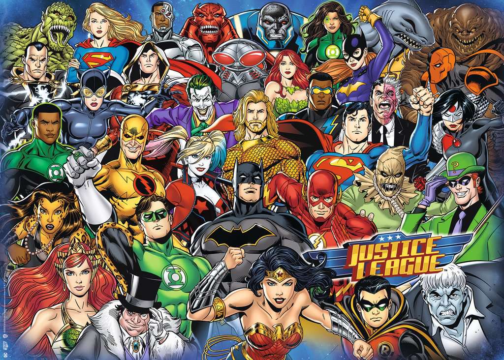 Justice League 1000 Bitar Ravensburger