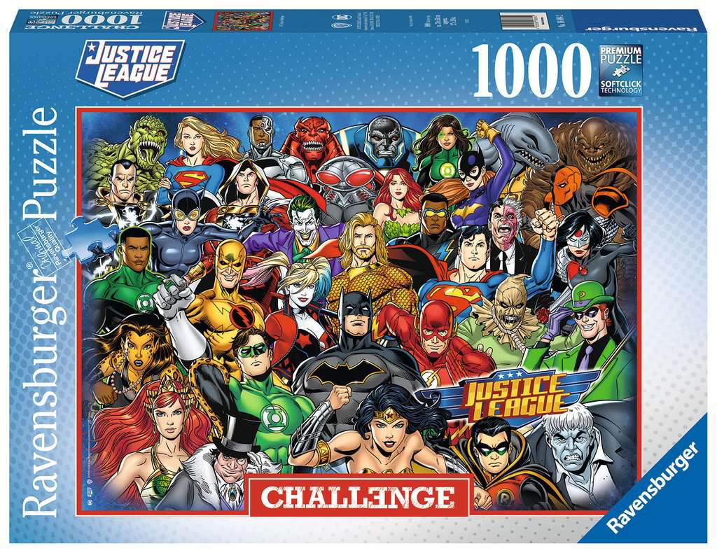 Justice League 1000 Bitar Ravensburger - 2