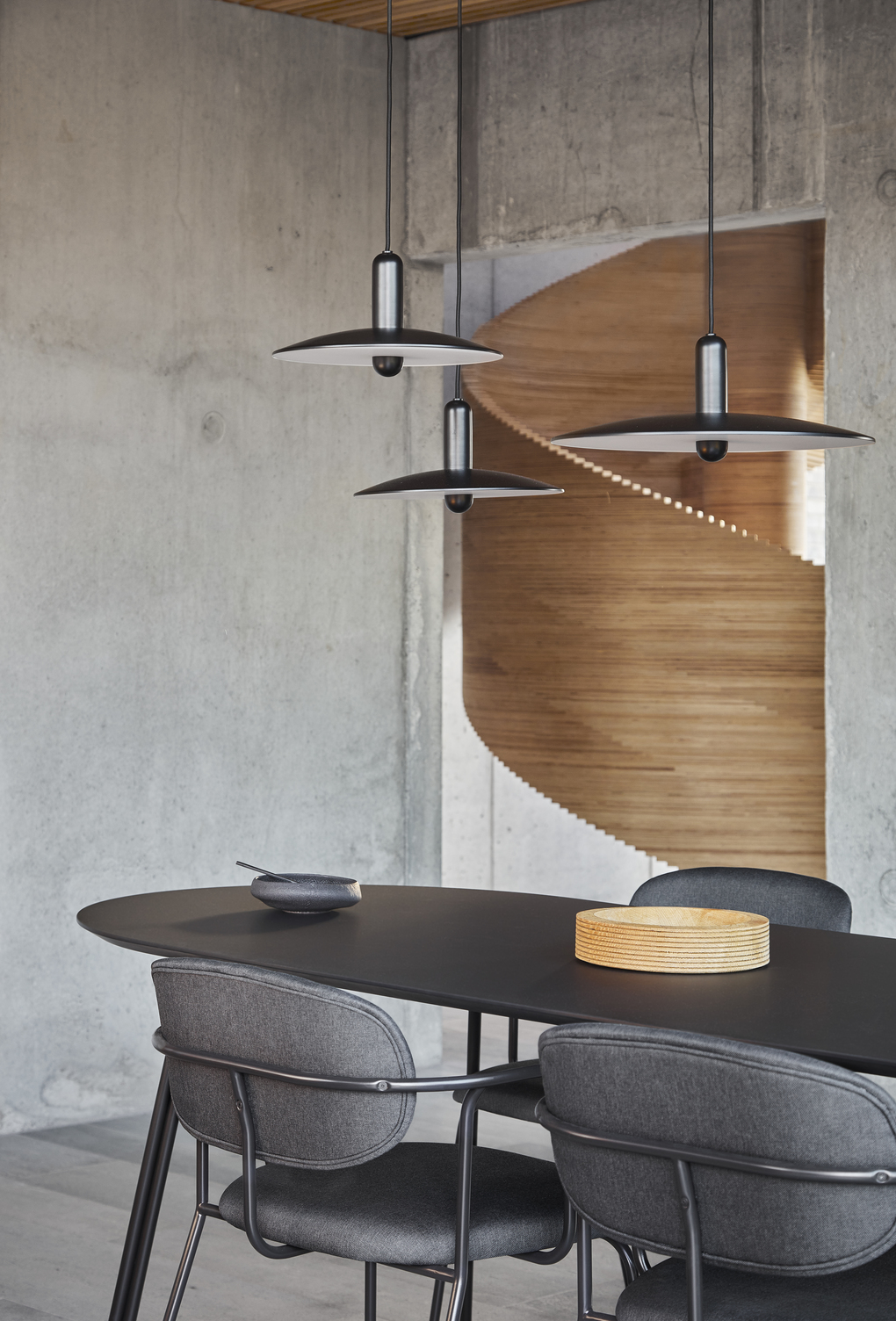 Woud ovalt matbord-Tree dining-220cm - 6