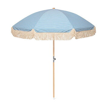 Parasoll Mira Retro Stripe Blue Monchiqe