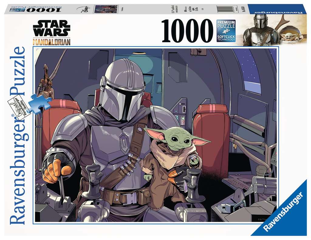 Star Wars: The Mandalorian 1000 Bitar Ravensburger - 2