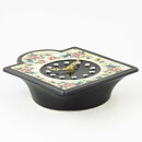 ブリト・ルイス・サンデル　花モチーフの時計 1965年 (23 cm)