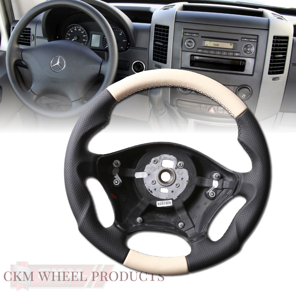 1. steering wheel sport mb original handmade 1pcs
