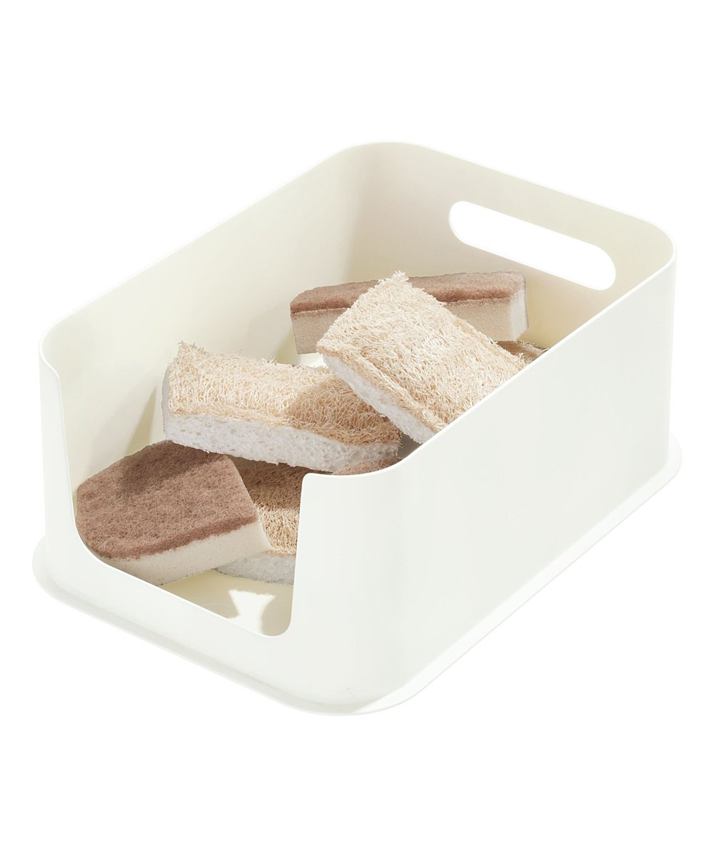 Förvaringslåda med öppen front, ECO OPEN FRONT, 21,5 x 30,5 x H 13 cm, Offwhite