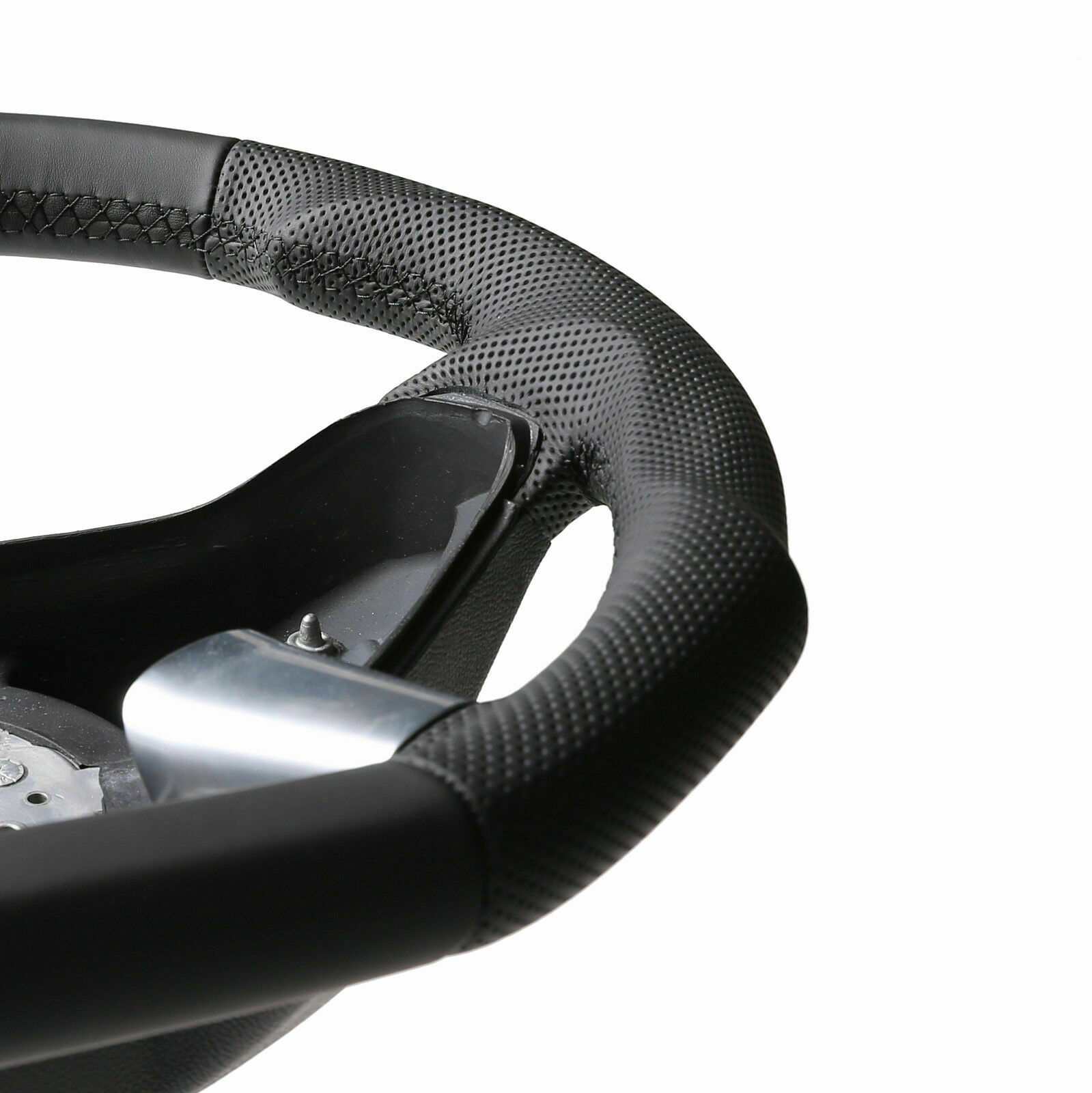 1. steering wheel sport FLAT BOTTOM mb original handmade 1pcs - 3