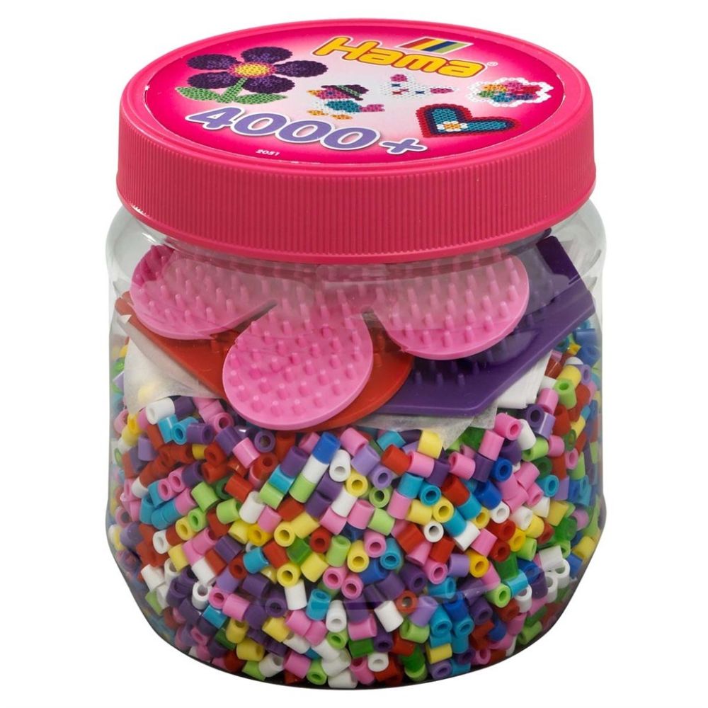 Hama Pärlor Midi Mix A, 4000 st