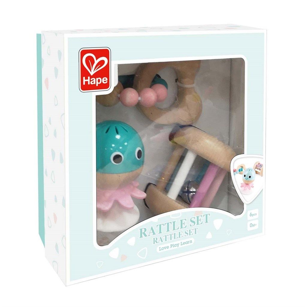 Hape Baby-to-Toddler Sensory Gift Set