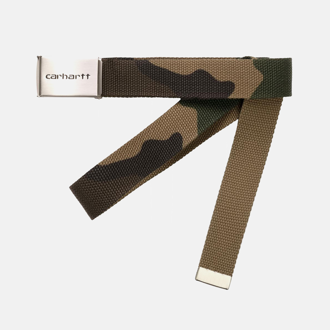Carhartt WIP - Clip Belt Chrome Camo Laurel