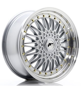 Japan Racing JR9 18x8 ET35 5x112/120 Silver w/Machined Lip