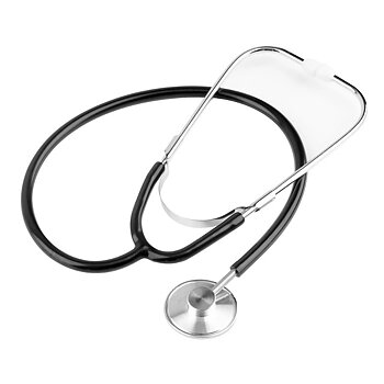 Professionellt medicinskt stetoskop