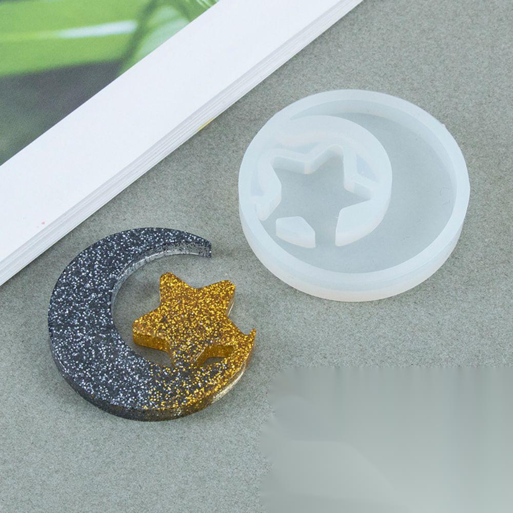 Silicone Resin Mold  Moonstar round - 2