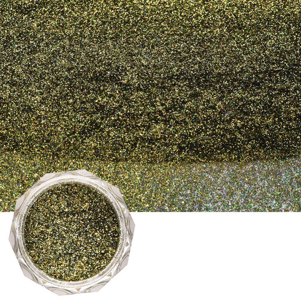 Resin Crystal diamond craft powder glitter,  Olive green