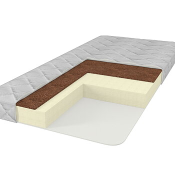 MIA set, loft bed with mattress