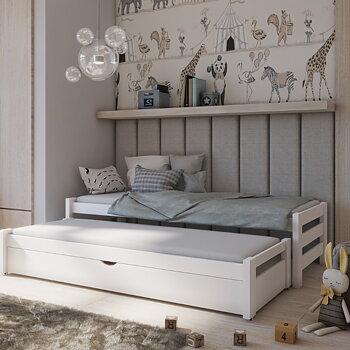 ANIS set, trundle bed with mattresses