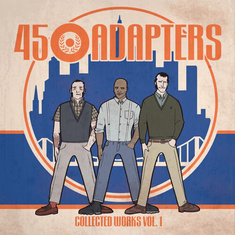 45 Adapters - Collected Works Vol. 1 (Neon Orange Vinyl) - 2x10