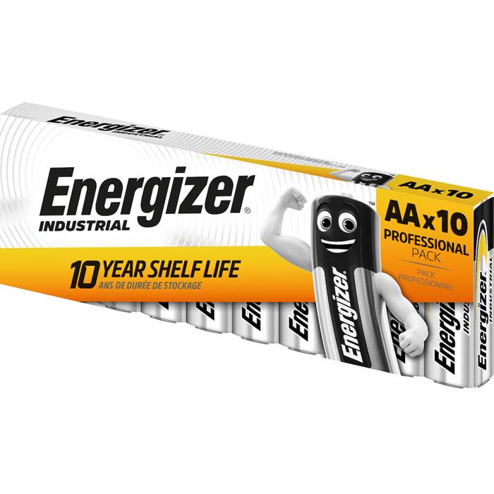 Batteri Ind. Alk AA LR6 10p - 3