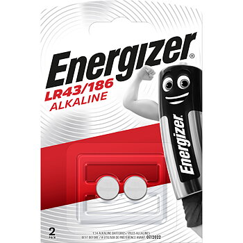 Batteri Alk LR43 2p