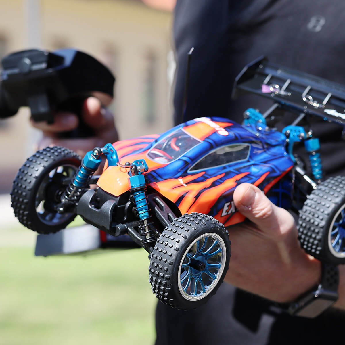 Himoto EXB-16 Brushless Buggy 1:16 2.4 GHz RTR - Spectrafence