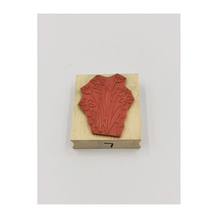 Hero Arts Rubber Stamps Second Hand - Artistic Drawings Garden Flowers Sketch