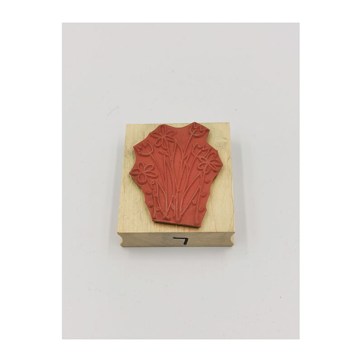 Hero Arts Rubber Stamps Second Hand - Artistic Drawings Garden Flowers Sketch