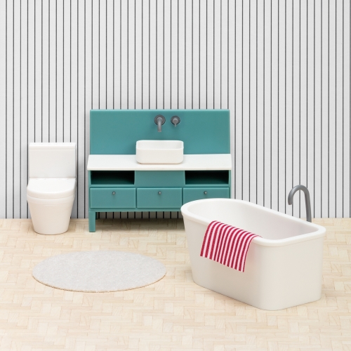 Lundby Basic Badrumsset - Micki - 2