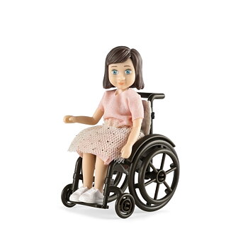 Lundby Docka Med Rullstol - Micki