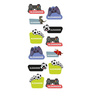 Namnstickers Alexander - Tinka
