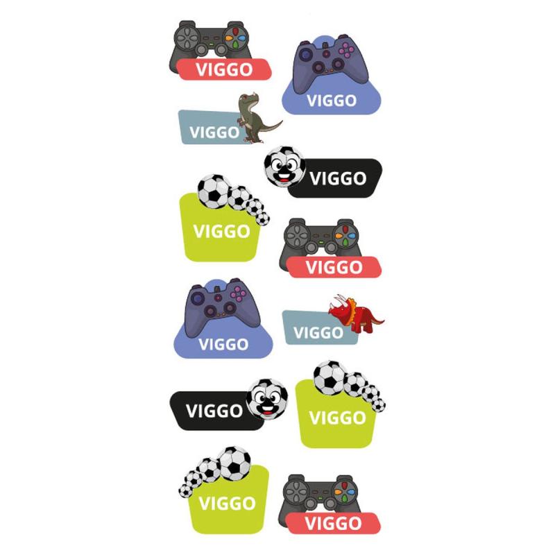 Namnstickers Viggo - Tinka