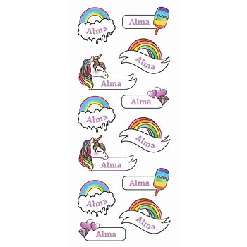 Namnstickers Alma - Tinka