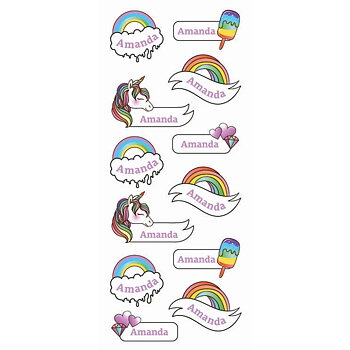 Namnstickers Amanda - Tinka
