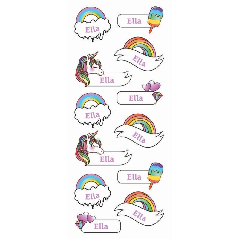 Namnstickers Ella - Tinka