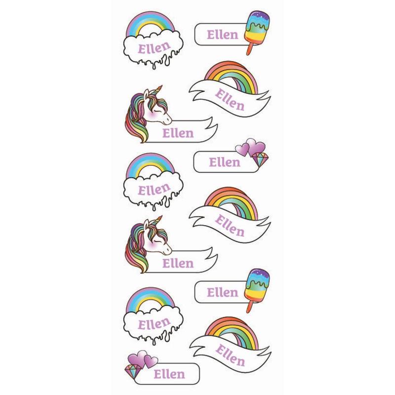 Namnstickers Ellen - Tinka