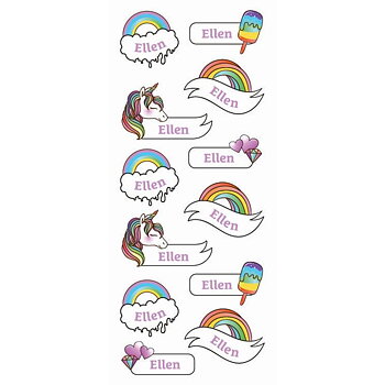 Namnstickers Ellen - Tinka