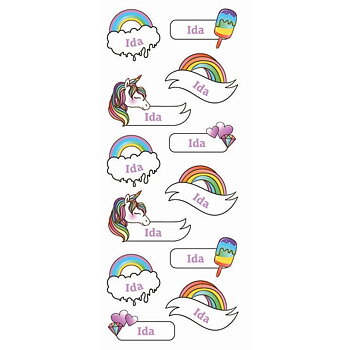 Namnstickers Ida - Tinka