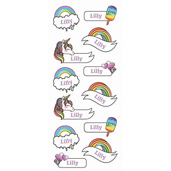 Namnstickers Lilly - Tinka