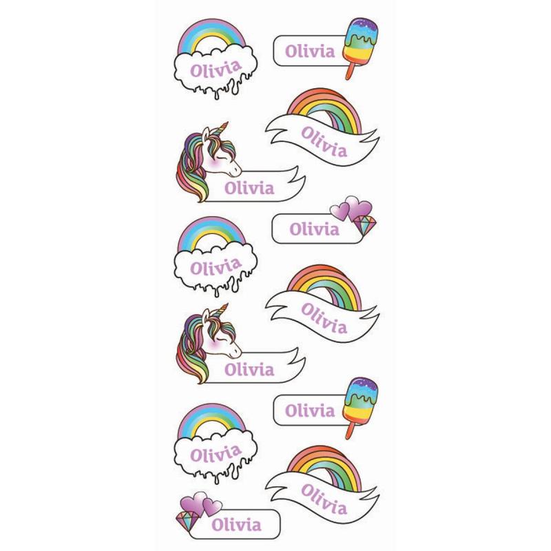 Namnstickers Olivia - Tinka