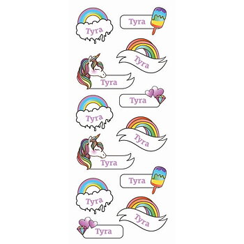 Namnstickers Tyra - Tinka