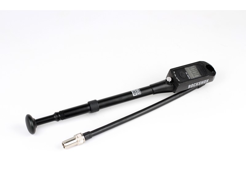 ROCKSHOX Fork/Shock pump digital High pressure 300 psi max Black