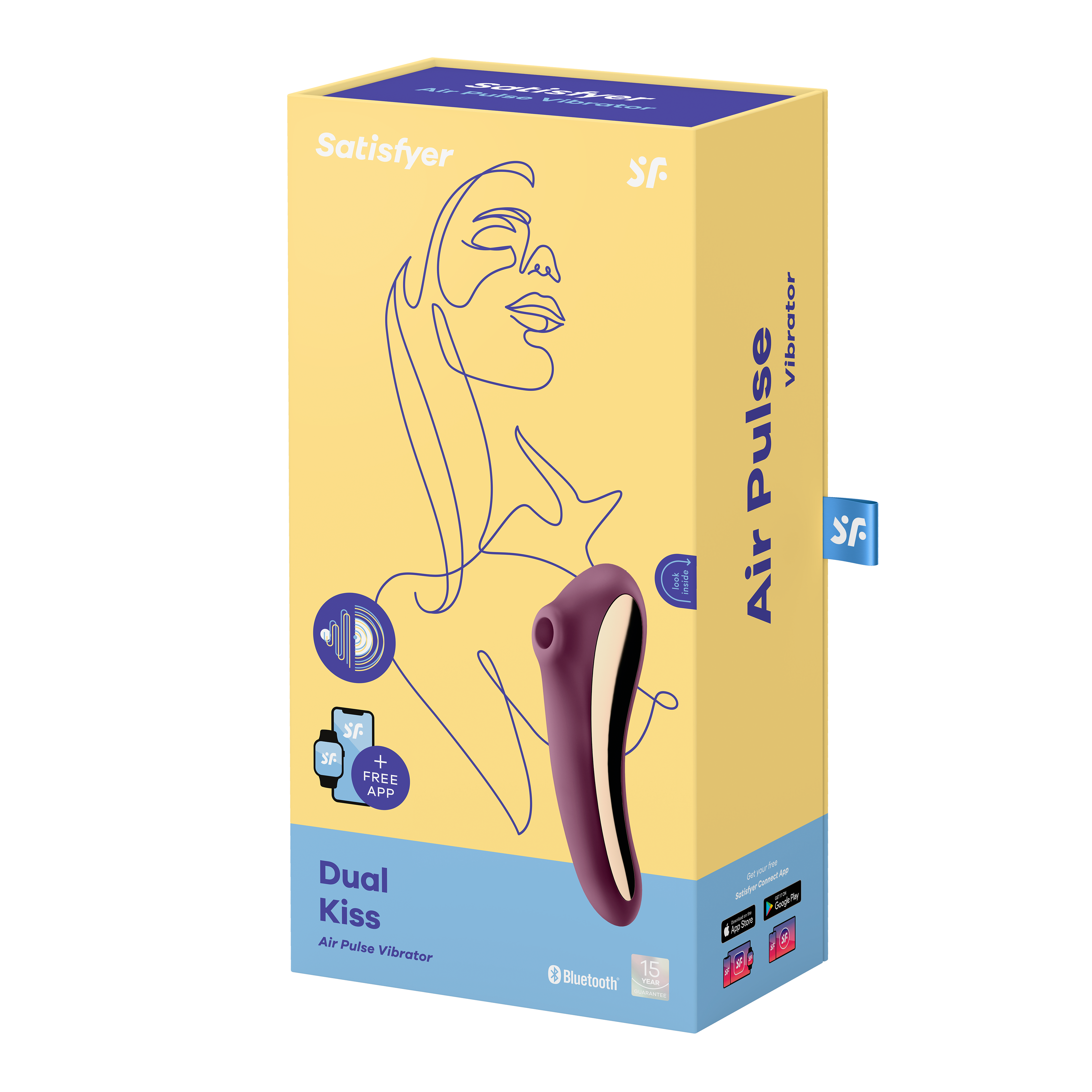 Satisfyer Dual Kiss Purple - 2