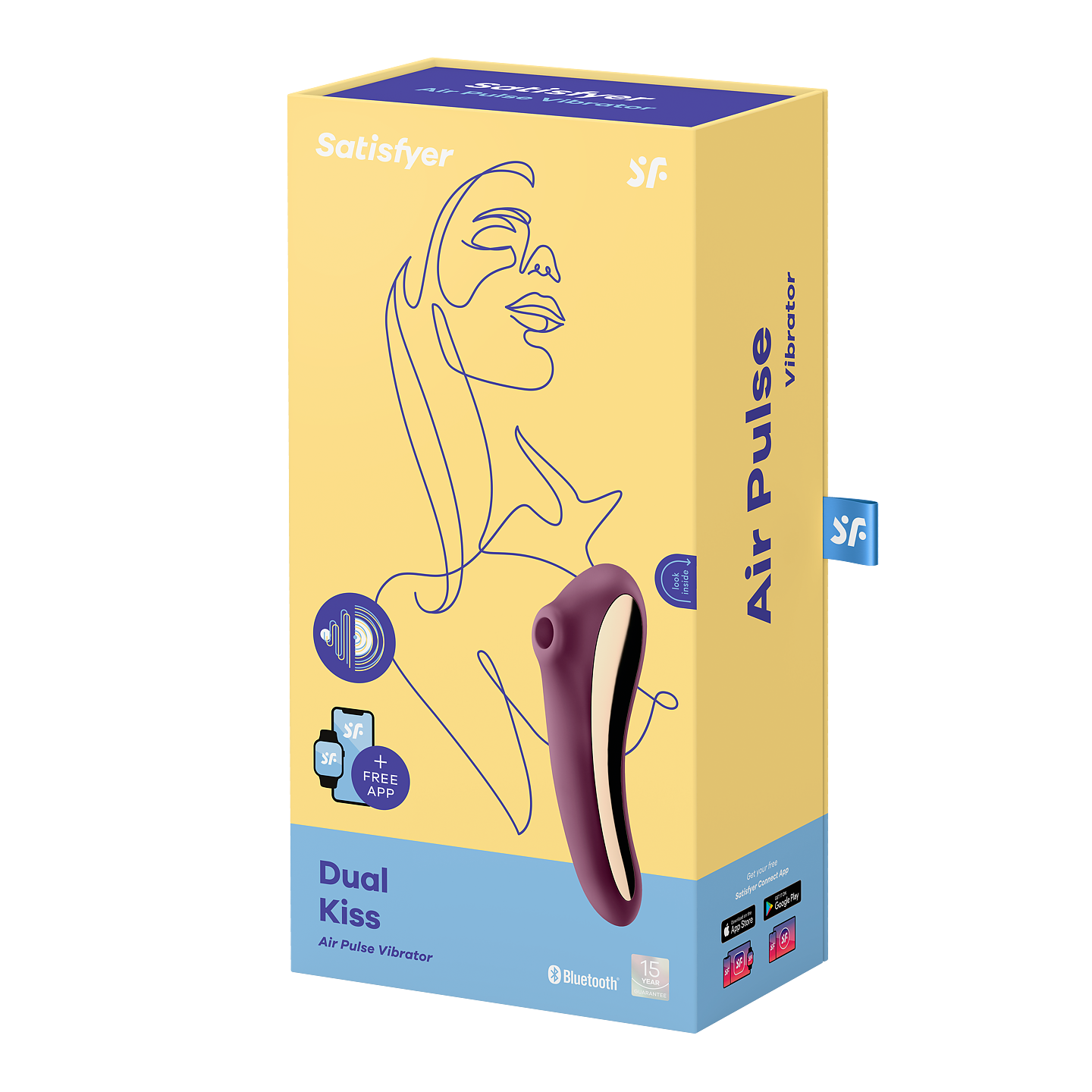 Satisfyer Dual Kiss Purple