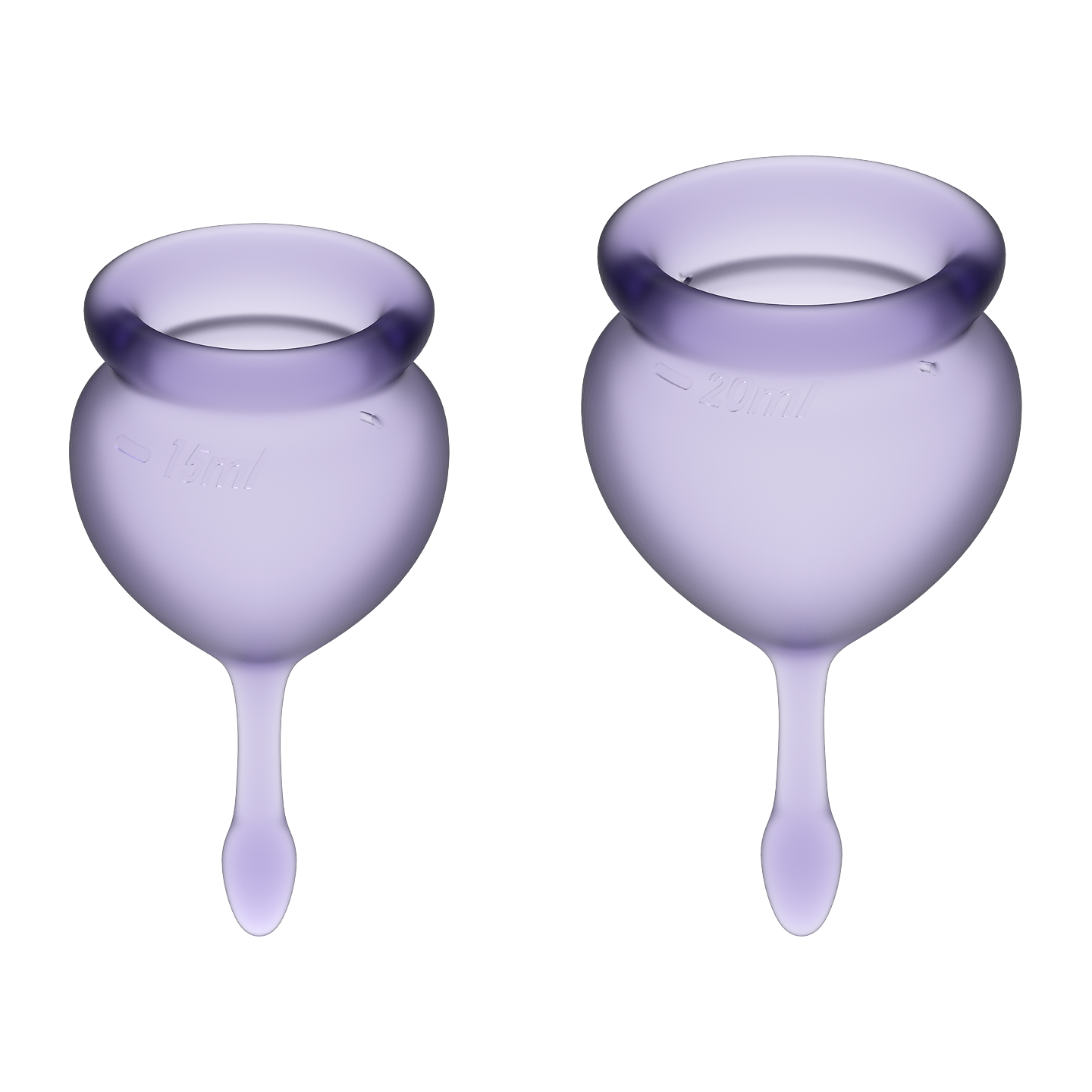 Satisfyer Feel Good Menstrual Cup Lila