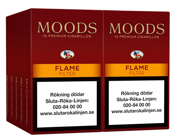 Moods Flame Filter Cigariller Limpa 10x10p
