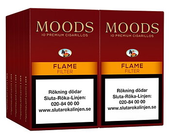 Moods Flame Filter Cigariller Limpa 10x10p