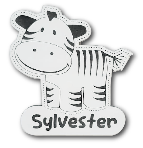 Djur med namn Trä eller Akryl Gravyr - 4