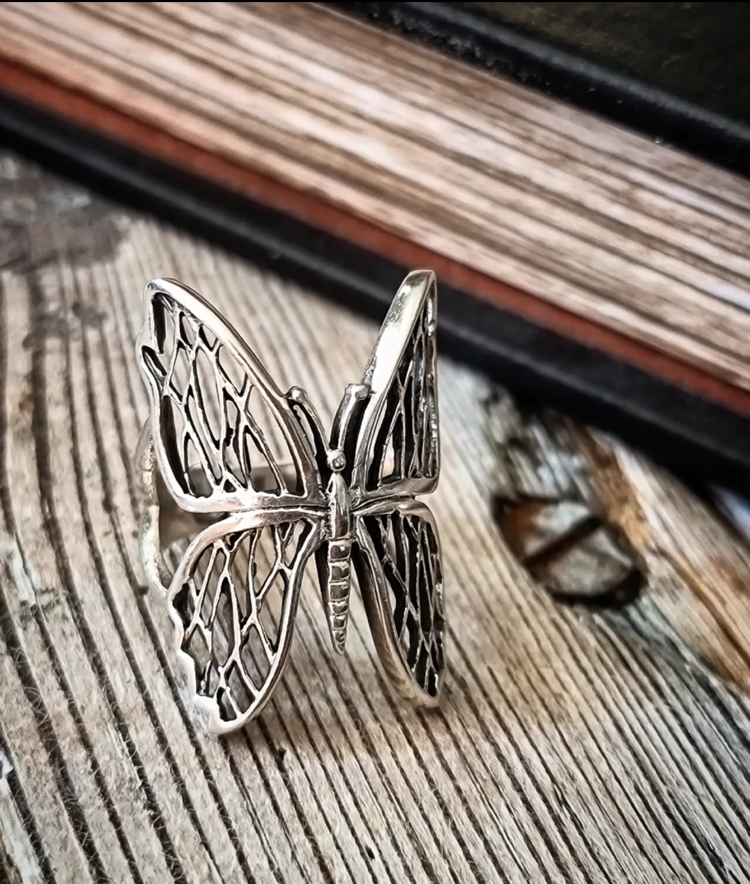 Ring 925 Silver - Bohemian Butterfly