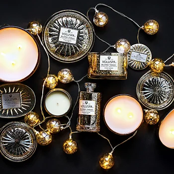 Voluspa Blond Tabac Mini Tin Candle