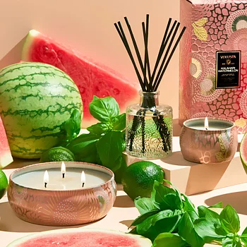 Voluspa Kalahari Watermelon Mini Tin Candle 