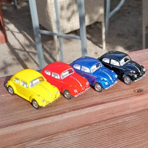 Minibil VW i plåt, Plåtbil VW