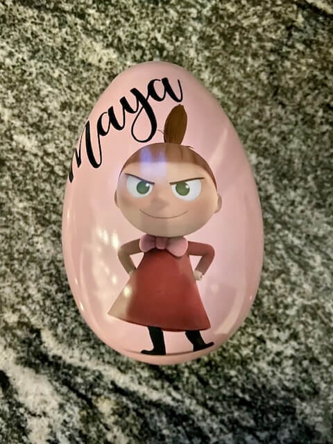 Påskägg med namn My Rosa