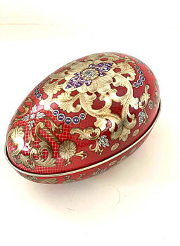 Påskägg Plåt Russian Röd